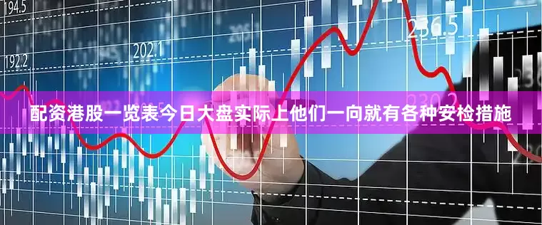 配资港股一览表今日大盘实际上他们一向就有各种安检措施